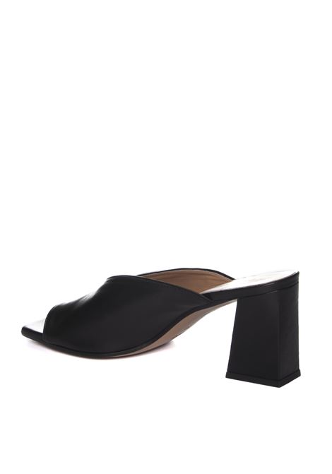 Black 2806 sandal FRANCO RUSSO | Sandals | 2806NAPPA-NERO